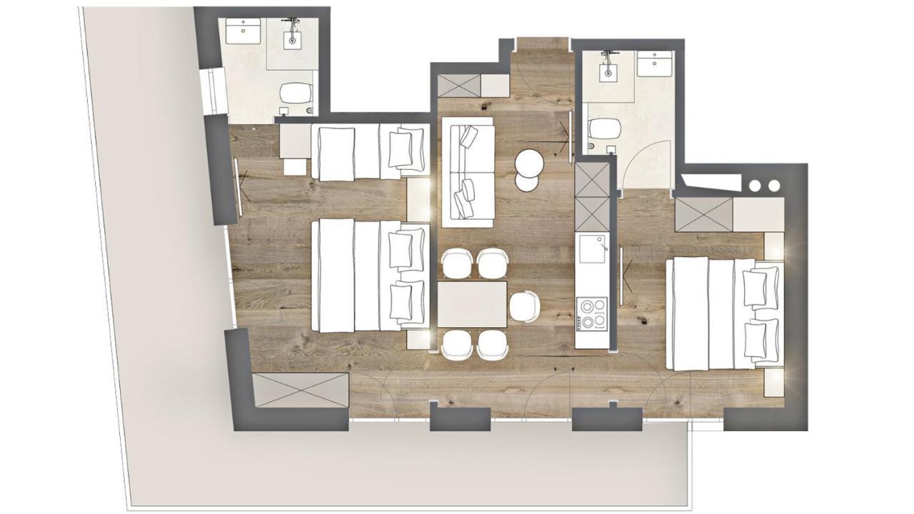 A4 Alma Alpin Appartments Ischgl Eksteriør billede